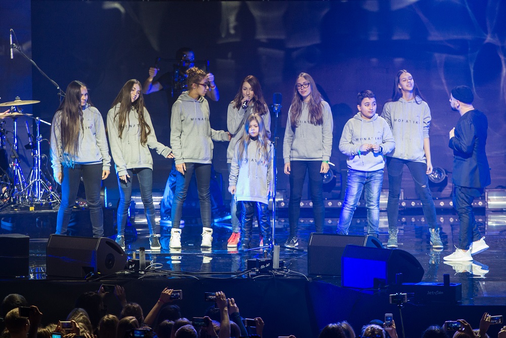 Monatik собрал всех своих детей на сольном концерте в Киеве